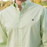 Lime with Navy Duck