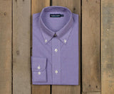 Purple with  Yellow Duck | Gadwall Gingham Dress Shirt