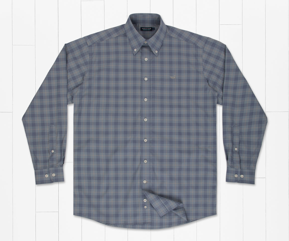 Blue   and  Navy | Middleton Windowpane Dress Shirt