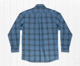Royal and Blue | Pittman Grid Dress Shirt | Back