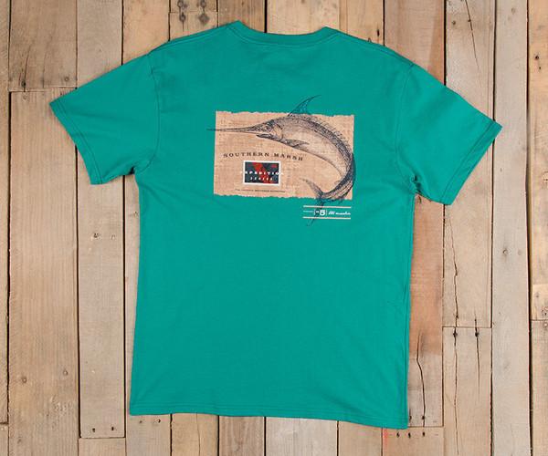 Teal | Expedition Series Tee | Marlin