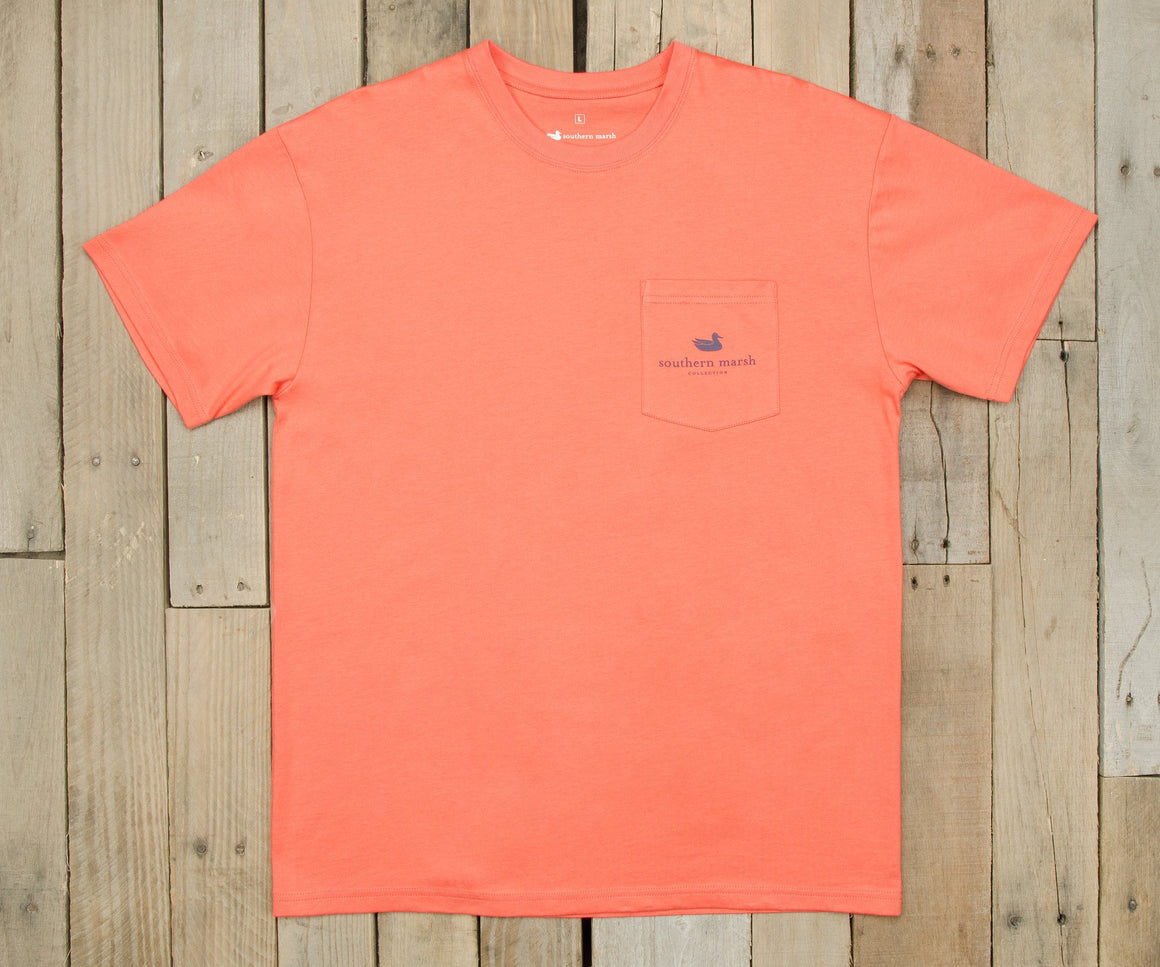 Coral | Expedition Series Tee | Tarpon | Short Sleeve T-shirt | Front