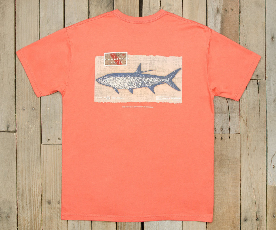 Coral | Expedition Series Tee | Tarpon | Short Sleeve T-shirt