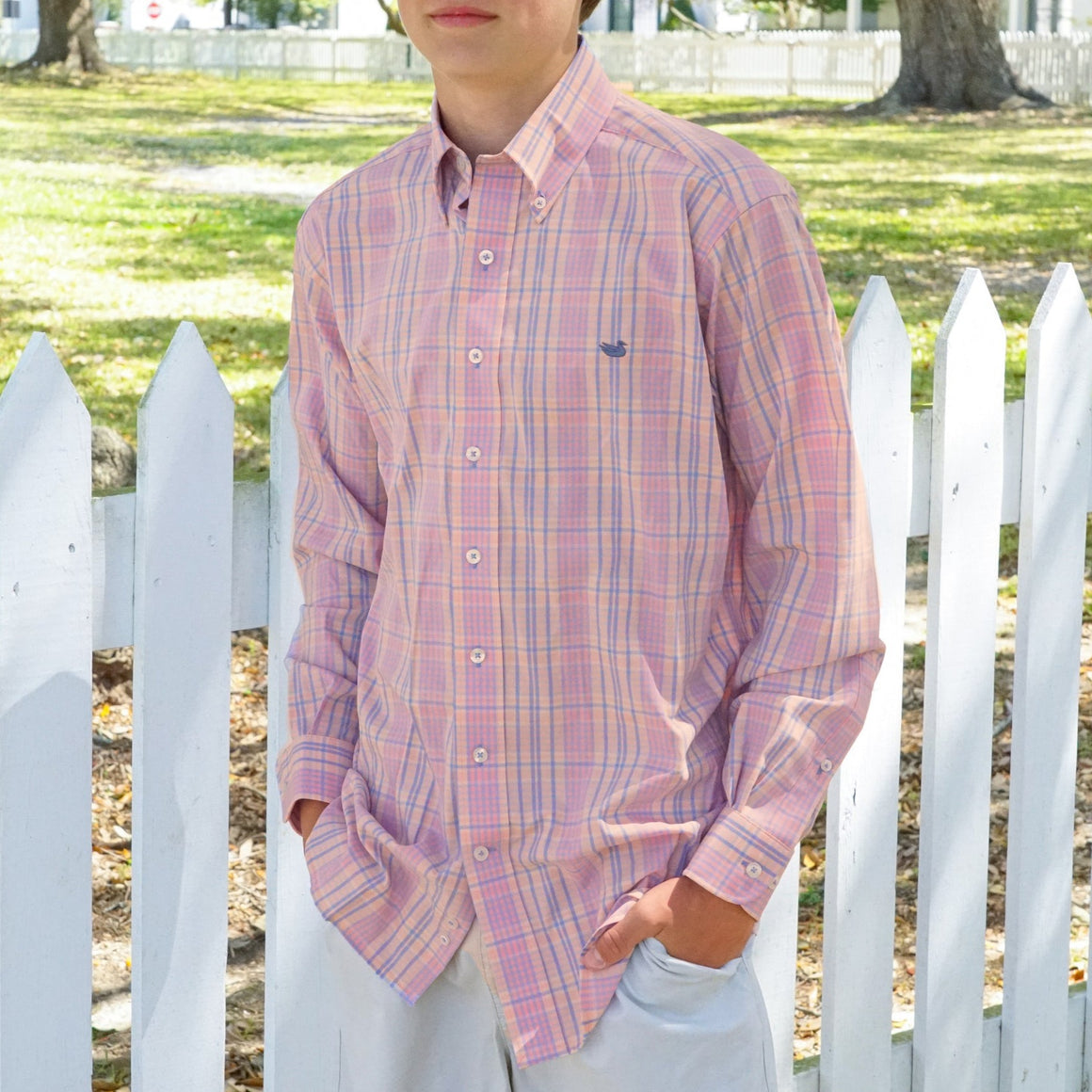 Peach  with Purple | LS