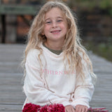 Pinkish White | Youth Sunday Morning Sweater | Lifestyle