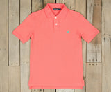 Coral with Bimini Green Duck | Youth Stonewall Polo