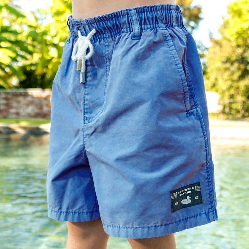 Washed Blue Shoals | Youth SEAWASH™ Shoals Swim Trunk