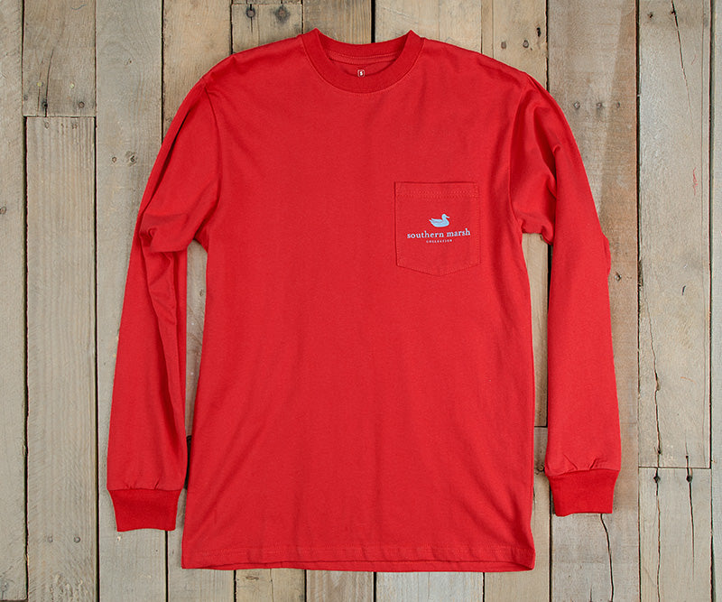 Red | Expedition Series Tee - Marlin - Long Sleeve