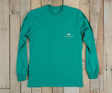 Teal | Expedition Series Tee | Marlin | Long Sleeve | Front